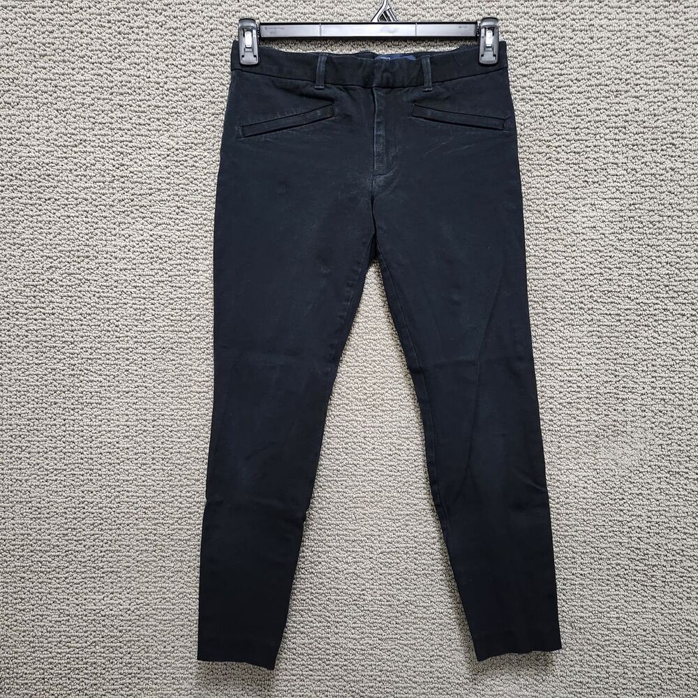 GAP Women's Black Skinny Ankle Pants Size 6R